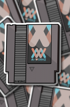 Sticker - Nintendo Cartridge